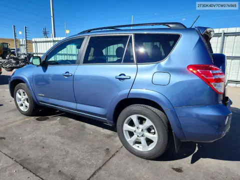 2012 Toyota Rav4 Limited VIN 2T3DK4DV7CW076565 фото 2