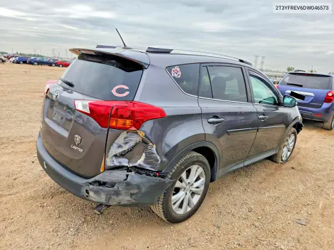 2013 Toyota Rav4 Limited VIN 2T3YFREV6DW046573 фото 3