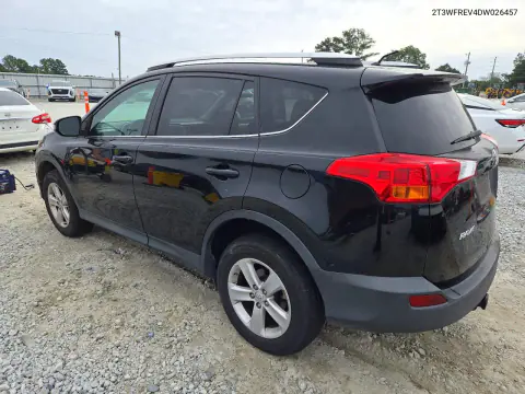 2013 Toyota Rav4 Xle VIN 2T3WFREV4DW026457 фото 2