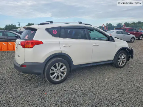 2014 Toyota Rav4 Limited VIN 2T3DFREVXEW176579 фото 3