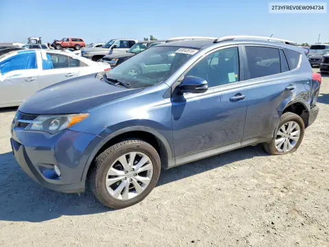 2014 Toyota Rav4 Limited VIN 2T3YFREV0EW094734 фото 1