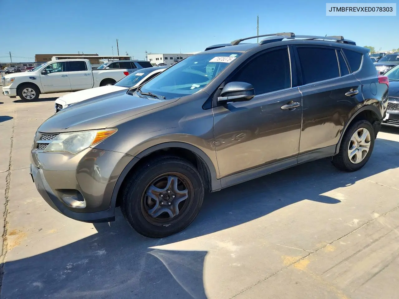 2014 Toyota Rav4 Le VIN JTMBFREVXED078303 фото 1