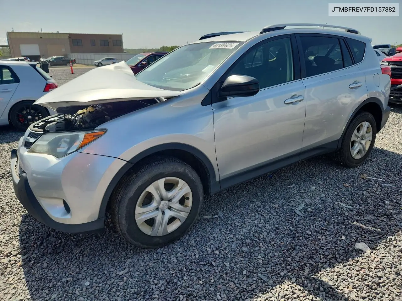 JTMBFREV7FD157882 Toyota RAV4 2015 — повреждение Передняя часть, фото до ремонта