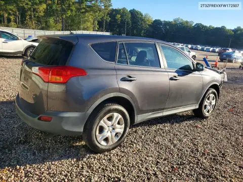 2T3ZFREVXFW172507 — 2015 Toyota RAV4, фото 3 с аукциона Copart, Передняя часть