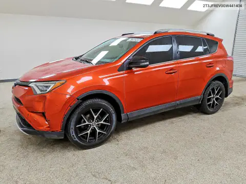 2T3JFREV0GW441404 — 2016 Toyota RAV4, Front end, before-repair photos