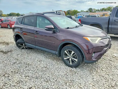 2017 Toyota Rav4 Xle VIN 2T3RFREV2HW689108 фото 4