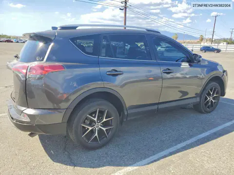 2017 Toyota Rav4 Se VIN 2T3NFREV2HW382004 фото 3