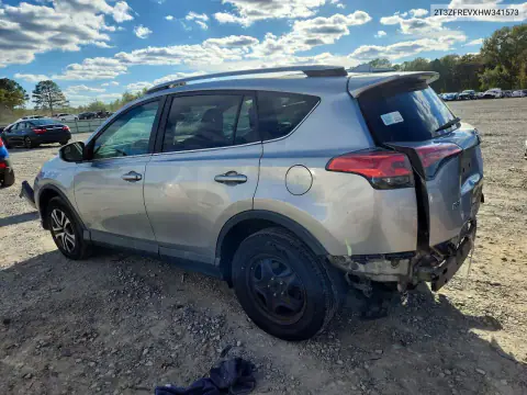 2T3ZFREVXHW341573 — 2017 Toyota RAV4, ფოტო 2, Copart, წინა ნაწილი