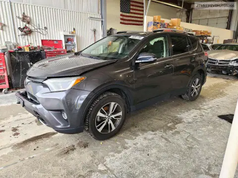 JTMRFREV0HJ105366 — 2017 Toyota RAV4, Front end, before-repair photos