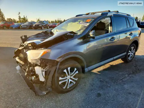 JTMZFREV4HJ114944 — 2017 Toyota RAV4, ПЕРЕДНЯЯ ЧАСТЬ, фото до ремонта