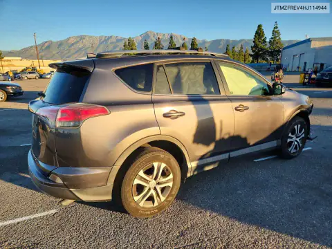 JTMZFREV4HJ114944 — 2017 Toyota RAV4, фото 3 с аукциона Copart, ПЕРЕДНЯЯ ЧАСТЬ