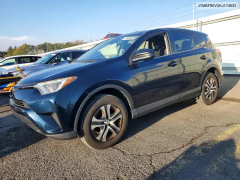 JTMBFREV0HJ174852 — 2017 Toyota RAV4, სახურავი, ფოტოები შეკეთებამდე