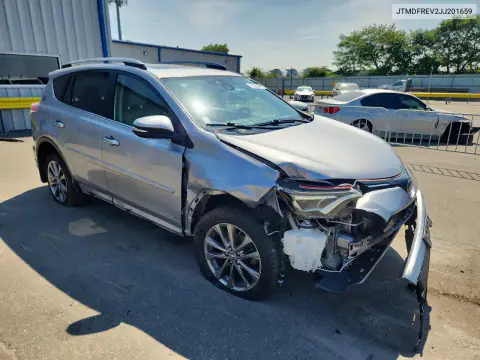 JTMDFREV2JJ201659 — 2018 Toyota RAV4, фото 4 с аукциона Copart 22.10.2026, Передняя часть