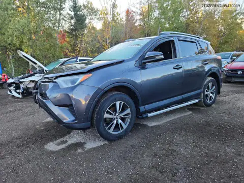 2T3ZFREV2JW470039 Toyota RAV4 2018 — დაზიანება წინა ნაწილი, ფოტო შეკეთებამდე