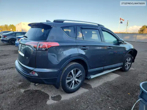 2T3ZFREV2JW470039 — 2018 Toyota RAV4, ფოტო 3, Copart, წინა ნაწილი