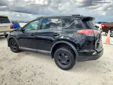 2T3ZFREV6JW443247 — 2018 Toyota RAV4, ფოტო 2, Copart, წინა ნაწილი