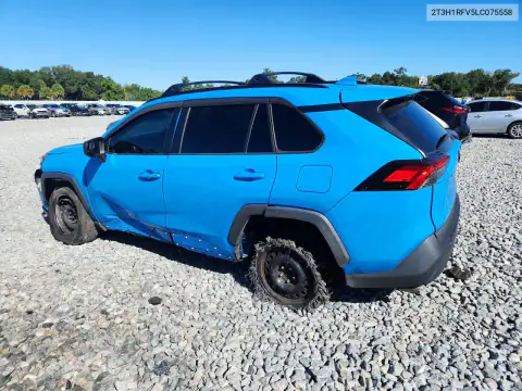 2T3H1RFV5LC075558 — 2020 Toyota RAV4, ფოტო 2, Copart, გვერდითი ნაწილი