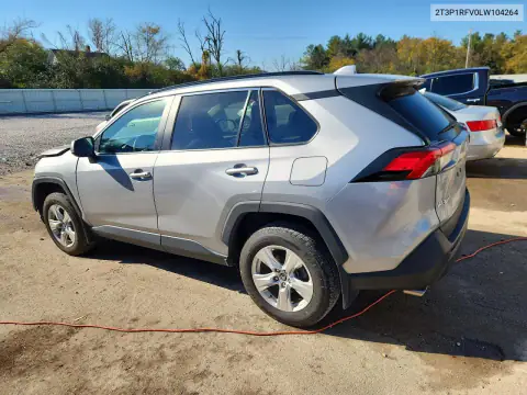 2T3P1RFV0LW104264 — 2020 Toyota RAV4, foto 2 de Copart, Parte delantera