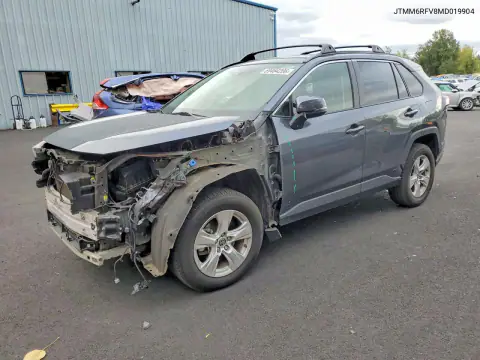 JTMM6RFV8MD019904 — 2021 Toyota RAV4, Przód, zdjęć przed naprawą