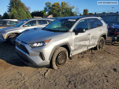 2021 Toyota Rav4 Le VIN 2T3F1RFV6MW144166 фото 1