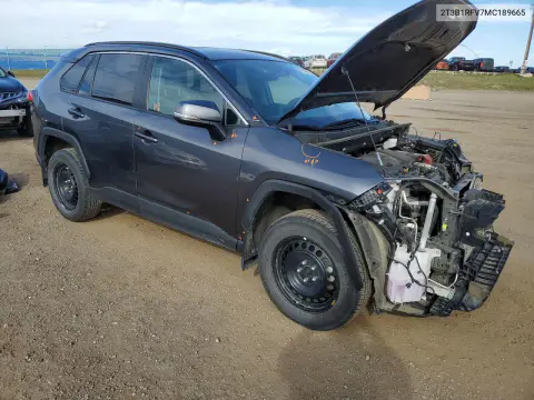 2021 Toyota Rav4 Le VIN 2T3B1RFV7MC189665 фото 4