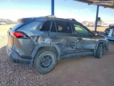 2021 Toyota Rav4 Le VIN 2T3H1RFV5MC134447 фото 3