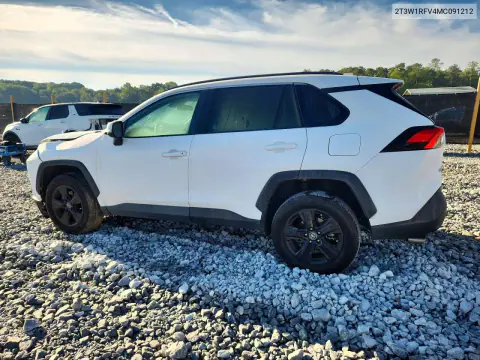 2021 Toyota Rav4 Xle VIN 2T3W1RFV4MC091212 фото 2