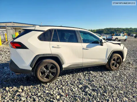 2021 Toyota Rav4 Xle VIN 2T3W1RFV4MC091212 фото 3