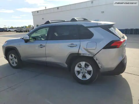 2021 Toyota Rav4 Hybrid Xle VIN JTMR6RFV0MD508187 фото 2