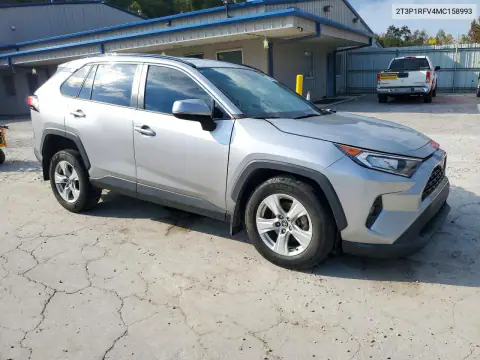 2T3P1RFV4MC158993 — 2021 Toyota RAV4, zdjęcie 4 z Copart, Przód