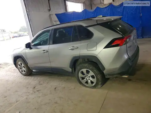 2T3H1RFV4MW144675 — 2021 Toyota RAV4, фото 2 с аукциона Copart, Подтопление