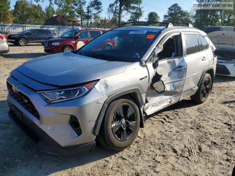 2T3RWRFV2MW128190 Toyota RAV4 2021 — Side damage, before-repair photo