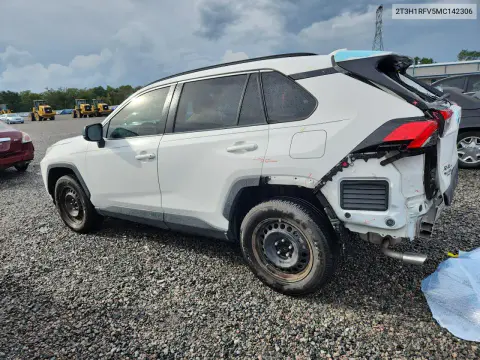 2021 Toyota Rav4 Le VIN 2T3H1RFV5MC142306 фото 2