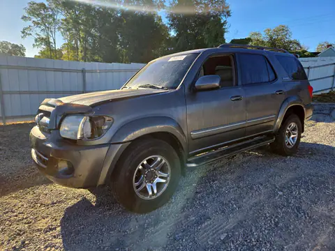 5TDBT48AX5S252220 — 2005 Toyota Sequoia, წინა ნაწილი, ფოტოები შეკეთებამდე