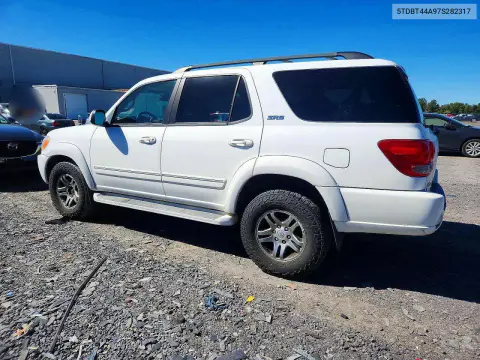 2007 Toyota Sequoia Sr5 VIN 5TDBT44A97S282317 фото 2
