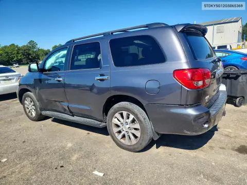 2016 Toyota Sequoia Limited VIN 5TDKY5G12GS065369 фото 2
