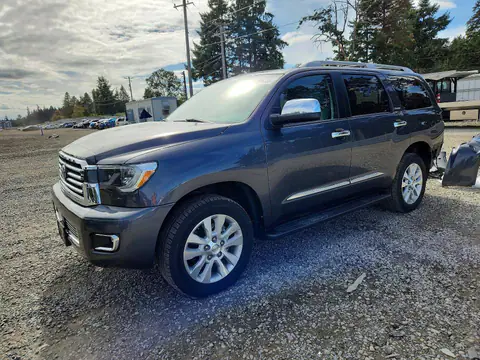 5TDDY5G19JS160432 — 2018 Toyota Sequoia, Tył (Rear End), zdjęć przed naprawą