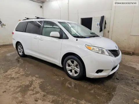 5TDKK3DC2CS276741 — 2012 Toyota Sienna, фото 4 с аукциона Copart, Боковая часть