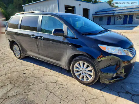 5TDDK3DC2GS138972 — 2016 Toyota Sienna, фото 4 с аукциона Copart, Передняя часть