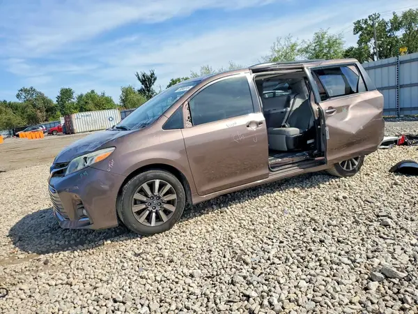5TDYZ3DC2JS938580 — 2018 Toyota Sienna, Повреждения со всех сторон (All Over), фото до ремонта