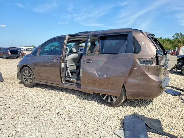 5TDYZ3DC2JS938580 — 2018 Toyota Sienna, фото 2 с аукциона Copart 14.10.2026, Повреждения со всех сторон