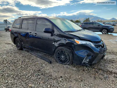 5TDYZ3DC2LS073287 — 2020 Toyota Sienna, фото 4 з Copart, Передня частина