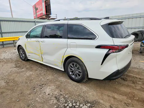 2021 TOYOTA SIENNA VIN 5TDJRKEC2MS016986 фото 2