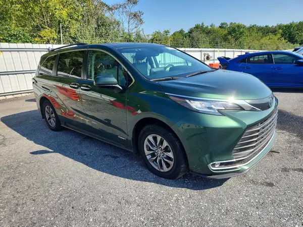 2021 TOYOTA SIENNA VIN 5TDJRKEC7MS025005 фото 4