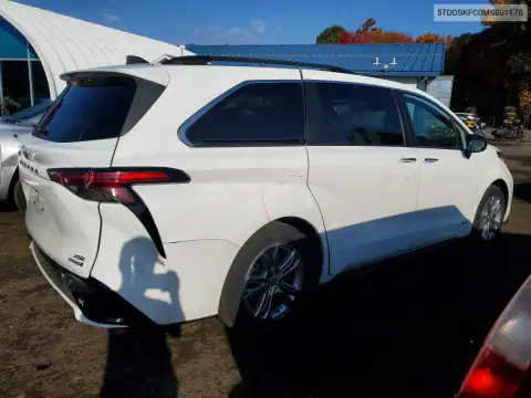 5TDDSKFC0MS001175 — 2021 Toyota Sienna, фото 3 с аукциона Copart 22.10.2026, ЗАДНЯЯ ЧАСТЬ