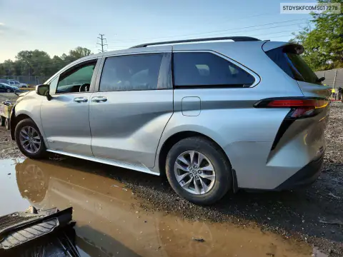 5TDYSKFC0MS017278 — 2021 Toyota Sienna, фото 2 с аукциона Copart, Передняя часть