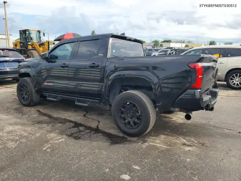 3TYKB5FN0ST030512 — 2025 Toyota Tacoma, фото 2 с аукциона Copart, ПЕРЕДНЯЯ ЧАСТЬ