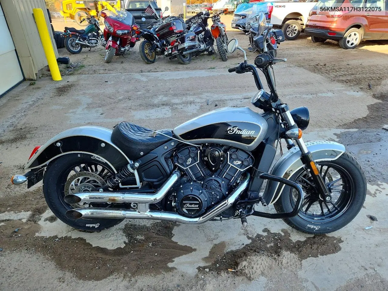 2017 Indian Motorcycle Co. Scout Sixty VIN 56KMSA117H3122075 фото 1