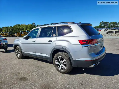 1V2DP2CA6MC544180 — 2021 Volkswagen Atlas, photo 2 from Copart, Front end