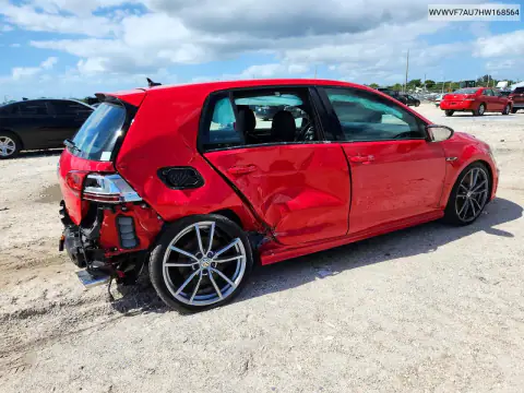 WVWVF7AU7HW168564 — 2017 Volkswagen Golf R, фото 3 з Copart, Бокова частина